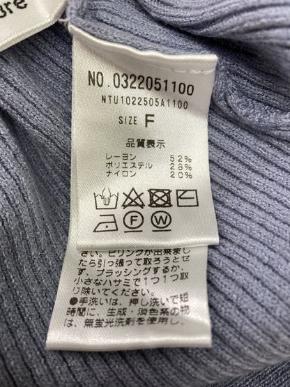 natural couture/ナチュラルクチュール/ニット/セーター/トップス/グレー/F