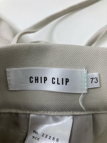 Chip Clip/チップクリップ/スラックス/パンツ/ベージュ/73