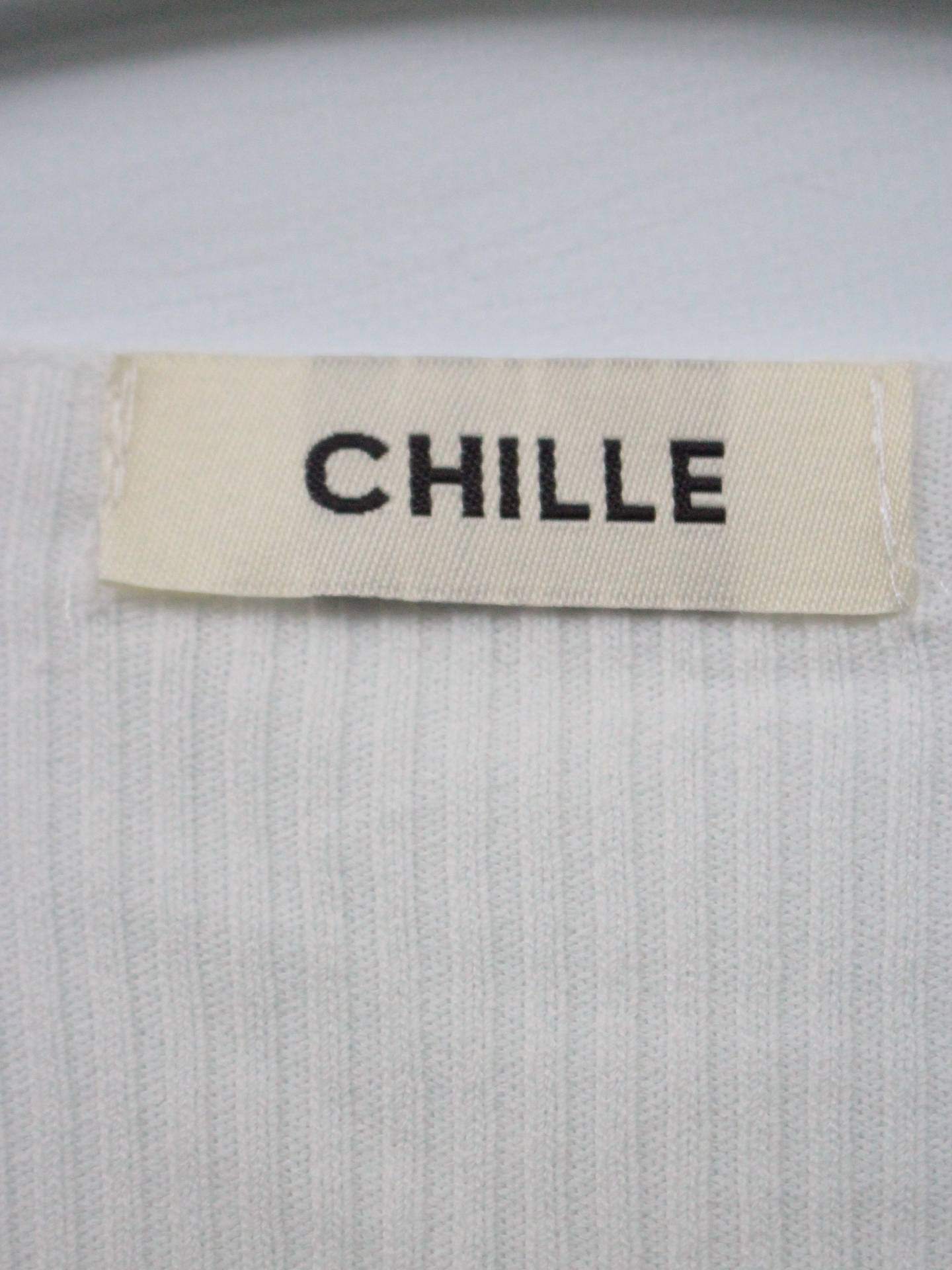 CHILLE/Tシャツ/カットソー/トップス/ホワイト/F