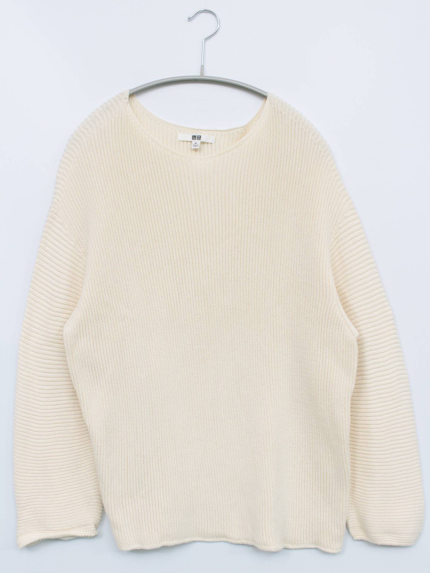 UNIQLO/ユニクロ/ニット/セーター/トップス/ホワイト/XL
