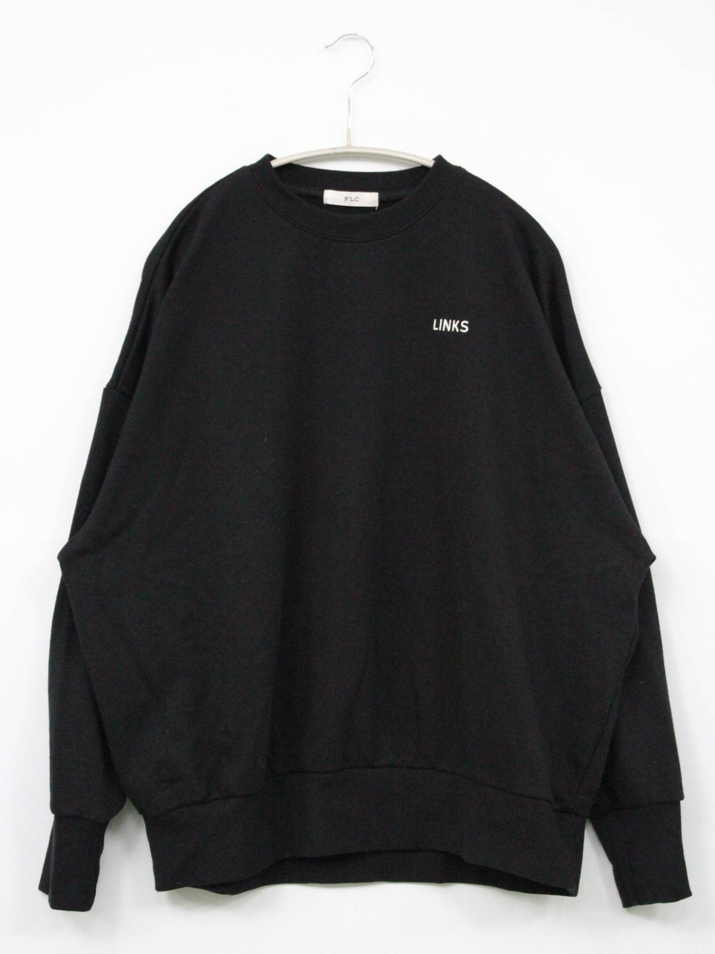 FLC/ニット/セーター/トップス/ブラック/L