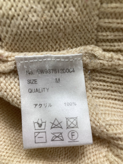 ems excite/エムズエキサイト/ニット/セーター/トップス/ベージュ/M