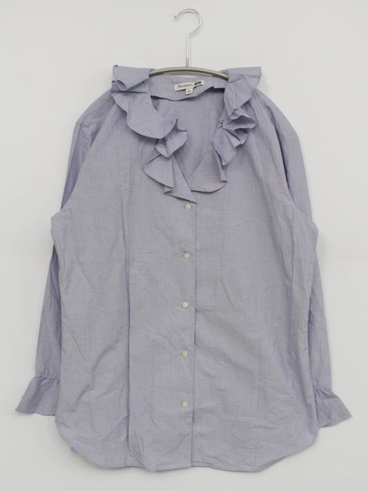 UNIQLO/ユニクロ/シャツ/ブラウス/トップス/スカイブルー/L