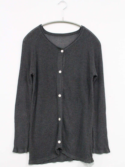 HANNE/ハンネ/カーディガン/ボレロ/トップス/グレー/F