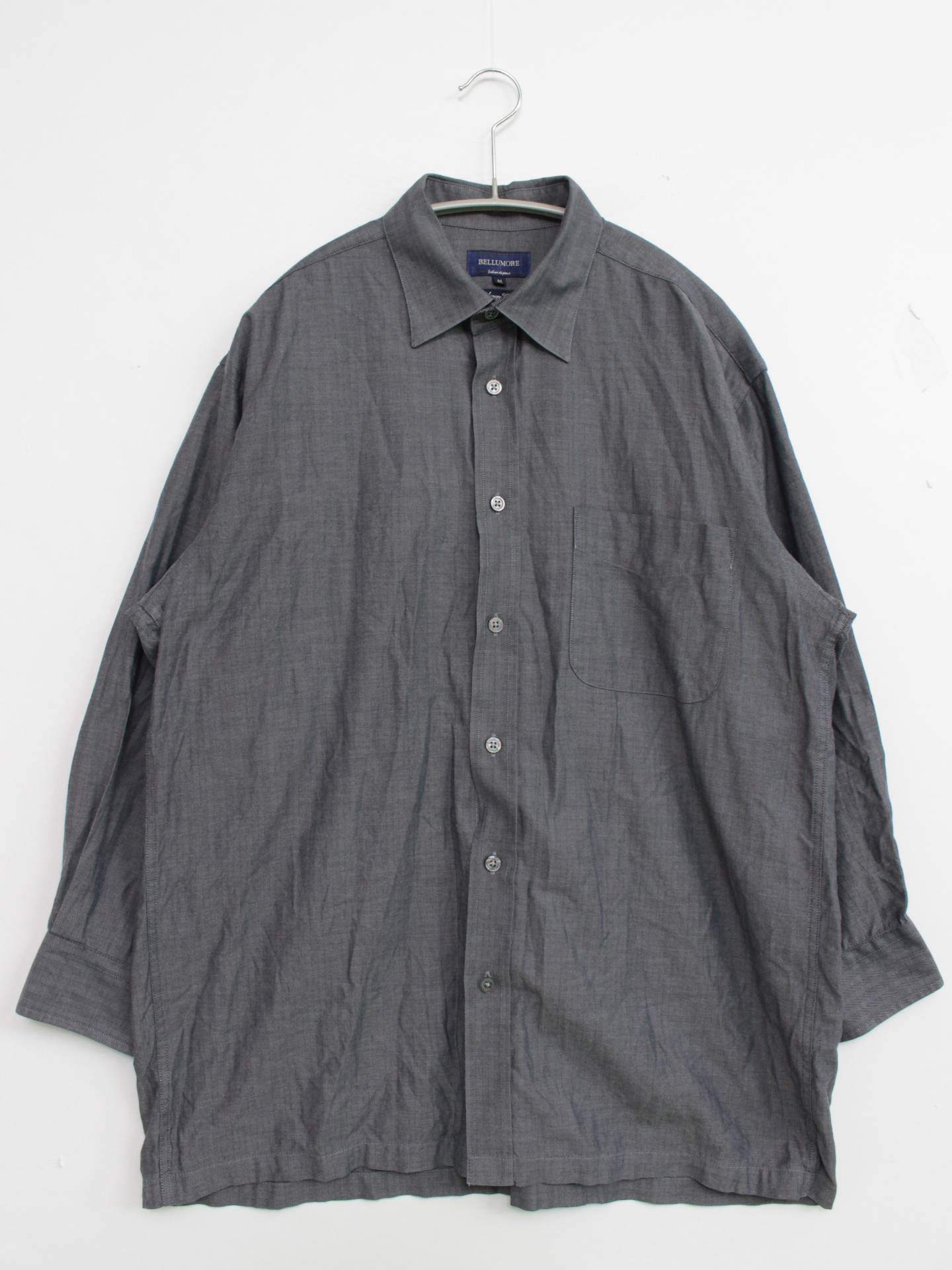 BELLUMORE/シャツ/ブラウス/トップス/グレー/M
