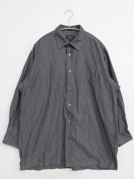 BELLUMORE/シャツ/ブラウス/トップス/グレー/M