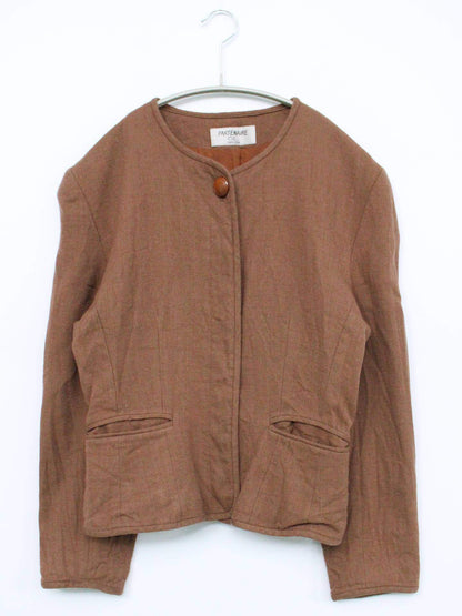 カーディガン/ボレロ/トップス/ブラウン