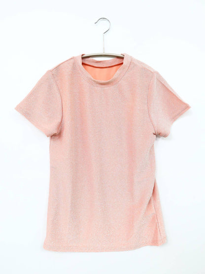 moment+/Tシャツ/カットソー/トップス/ピンク/M