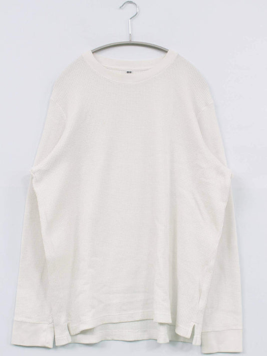 UNIQLO/ユニクロ/Tシャツ/カットソー/トップス/ホワイト/XL