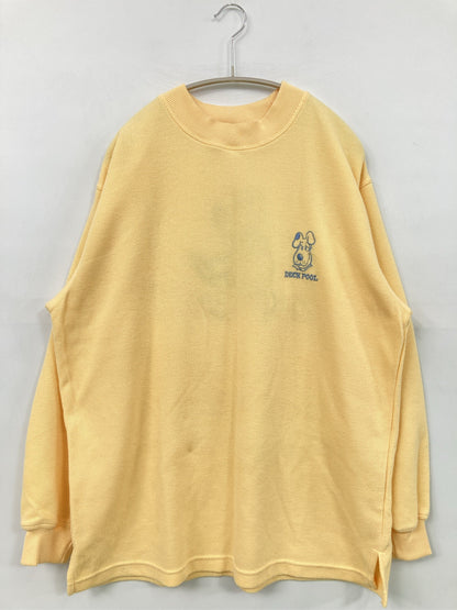 DECK POOL/Tシャツ/カットソー/トップス/イエロー/L