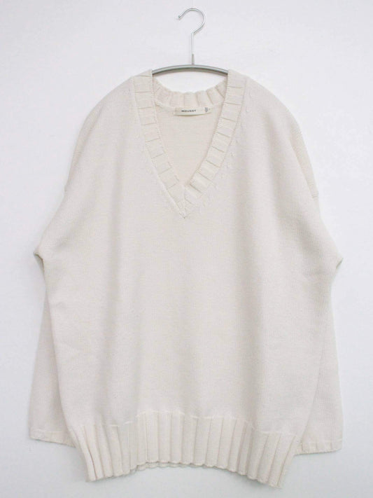 MOUSSY/マウジー/ニット/セーター/トップス/ホワイト/F