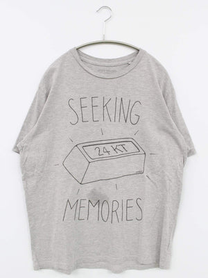 MNKR BRAND/Tシャツ/カットソー/トップス/グレー/L