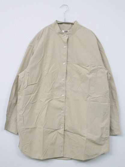 UNIQLO U/シャツ/ブラウス/トップス/ベージュ/M