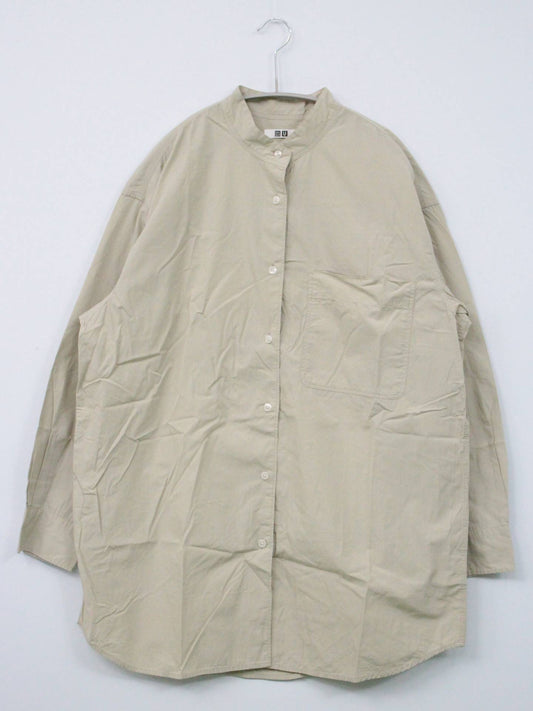 UNIQLO U/シャツ/ブラウス/トップス/ベージュ/M