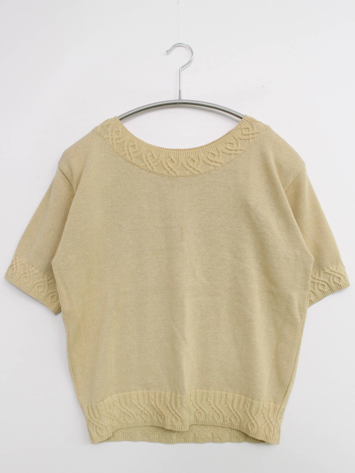 ink/ニット/セーター/トップス/ベージュ