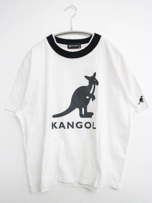 KANGOL/カンゴール/Tシャツ/カットソー/トップス/ホワイト/M