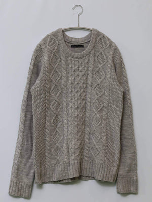 Bling Perdu/ニット/セーター/トップス/ベージュ/L