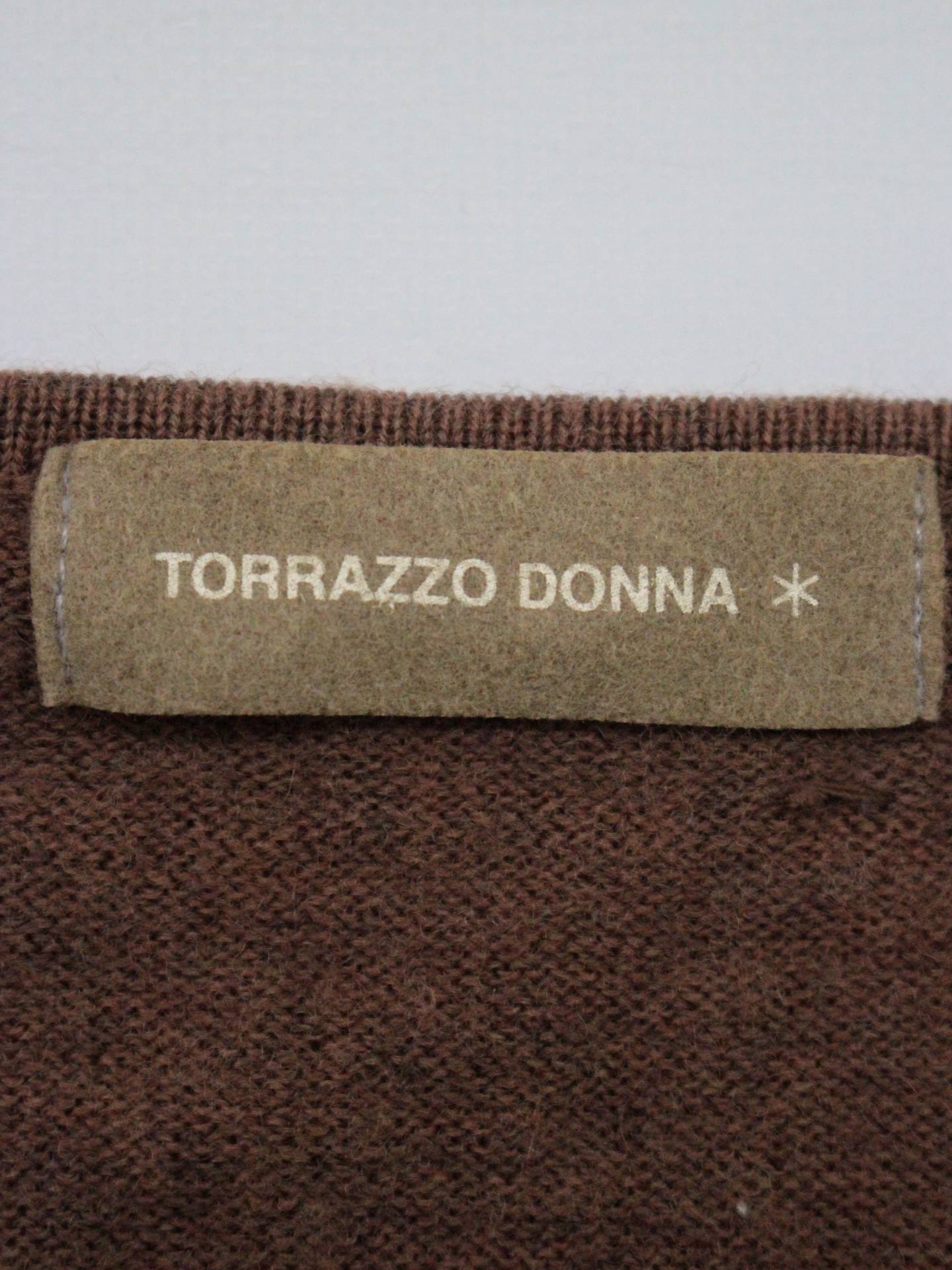 TORRAZZO DONNA/ニット/セーター/トップス/ブラウン