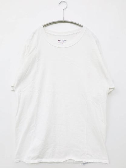 Champion/Tシャツ/カットソー/トップス/ホワイト/L