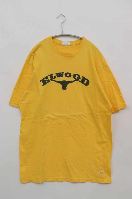 ELWOOD/Tシャツ/カットソー/トップス/イエロー/L