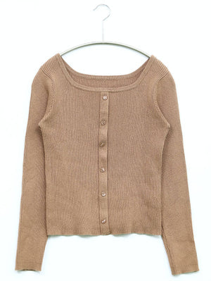 WEGO/ウィゴー/ニット/セーター/トップス/ブラウン/F