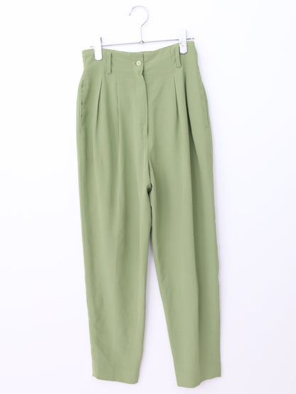 SAN RUI AN RIRU/スラックス/パンツ/ライトグリーン