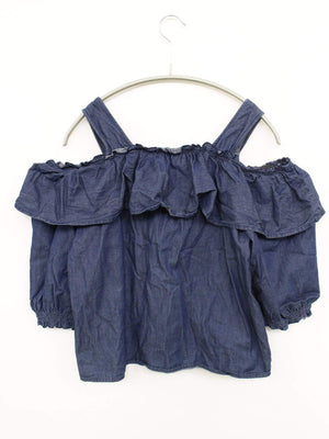 E hyphen world gallery/イーハイフンワールドギャラリー/シャツ/ブラウス/トップス/ブルー/F