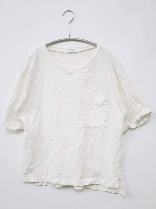 Te chichi/Tシャツ/カットソー/トップス/ホワイト/F