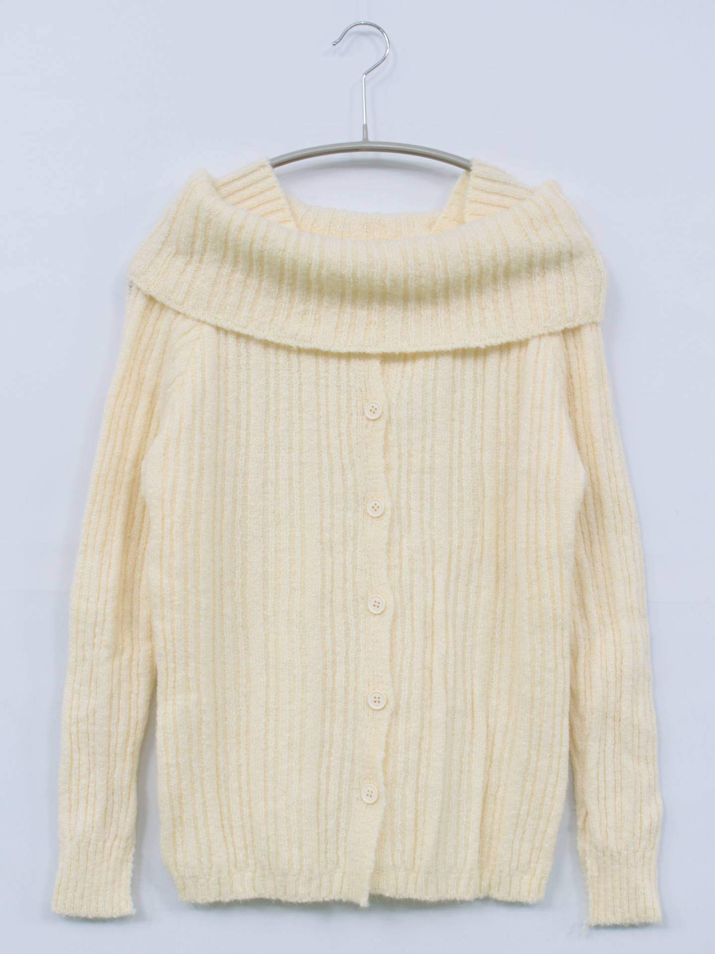 ニット/セーター/トップス/アイボリー