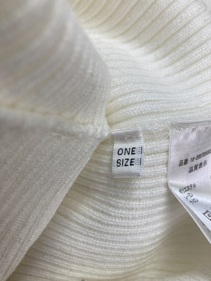 ニット/セーター/トップス/ホワイト/ONE SIZE