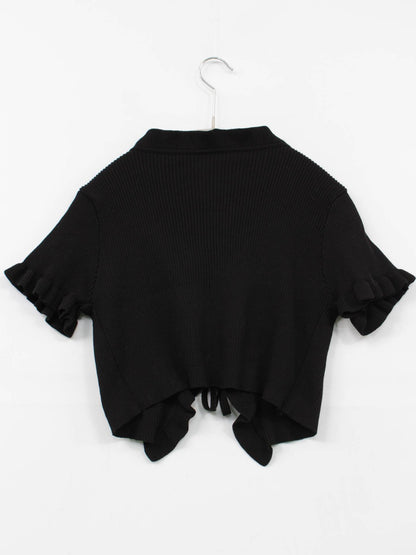 カーディガン/ボレロ/トップス/ブラック