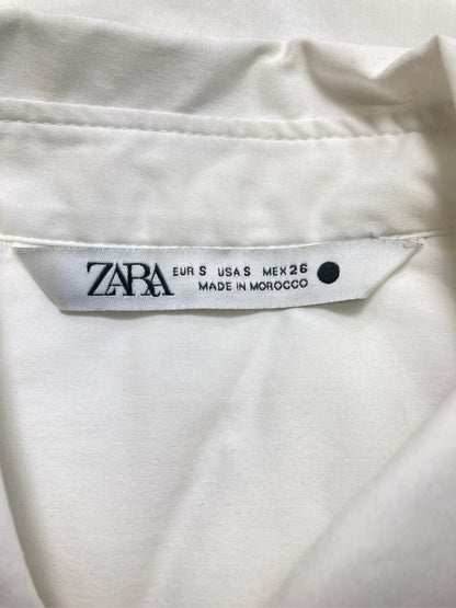 ZARA/ザラ/シャツ/ブラウス/トップス/ホワイト/S
