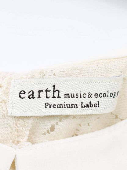 earth music&ecology/アースミュージックアンドエコロジー/Tシャツ/カットソー/トップス/ホワイト/F