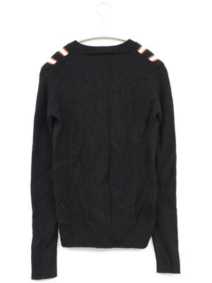 LACOSTE/ラコステ/ニット/セーター/トップス/ブラック/40