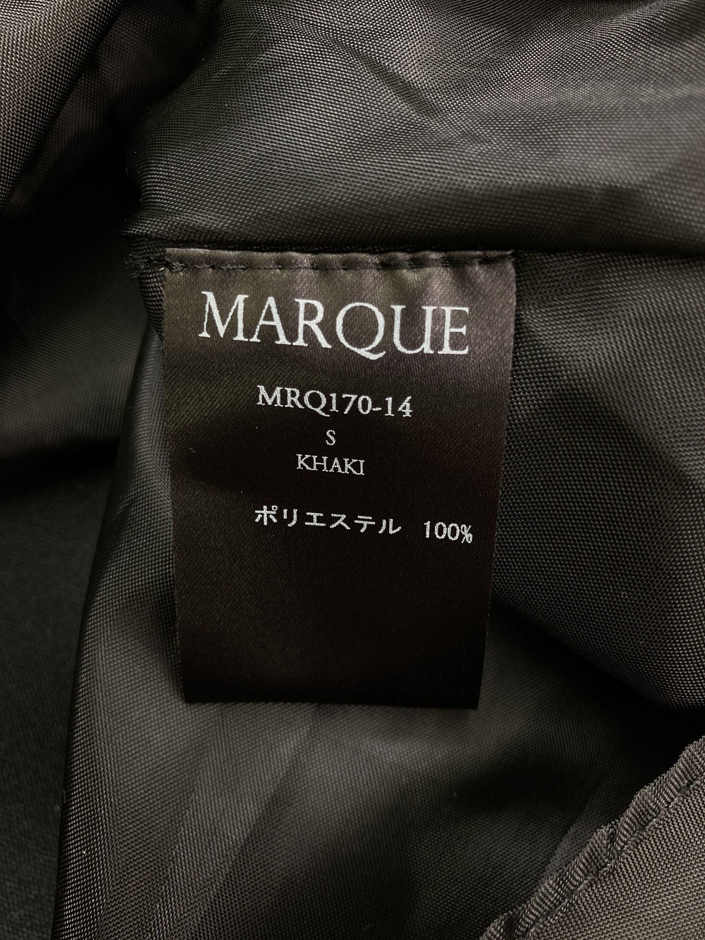 MARQUE/スカート/スカート/カーキ/S