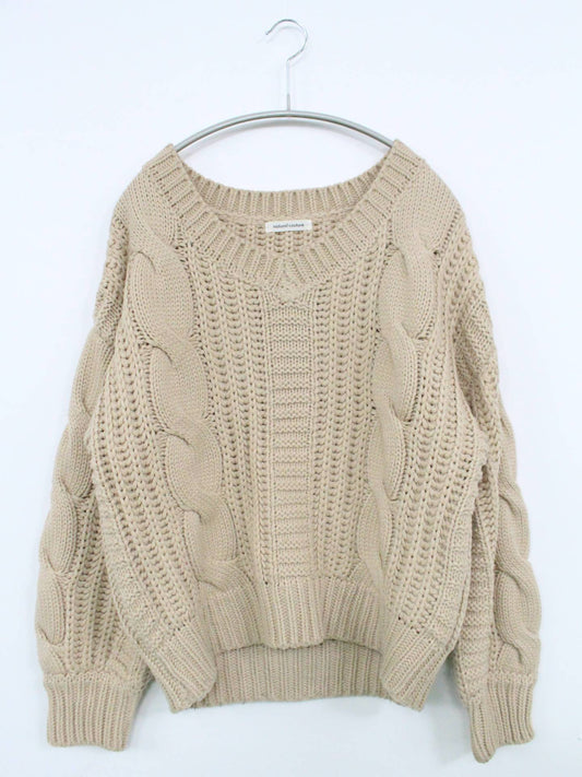 natural couture/ナチュラルクチュール/ニット/セーター/トップス/ベージュ/F