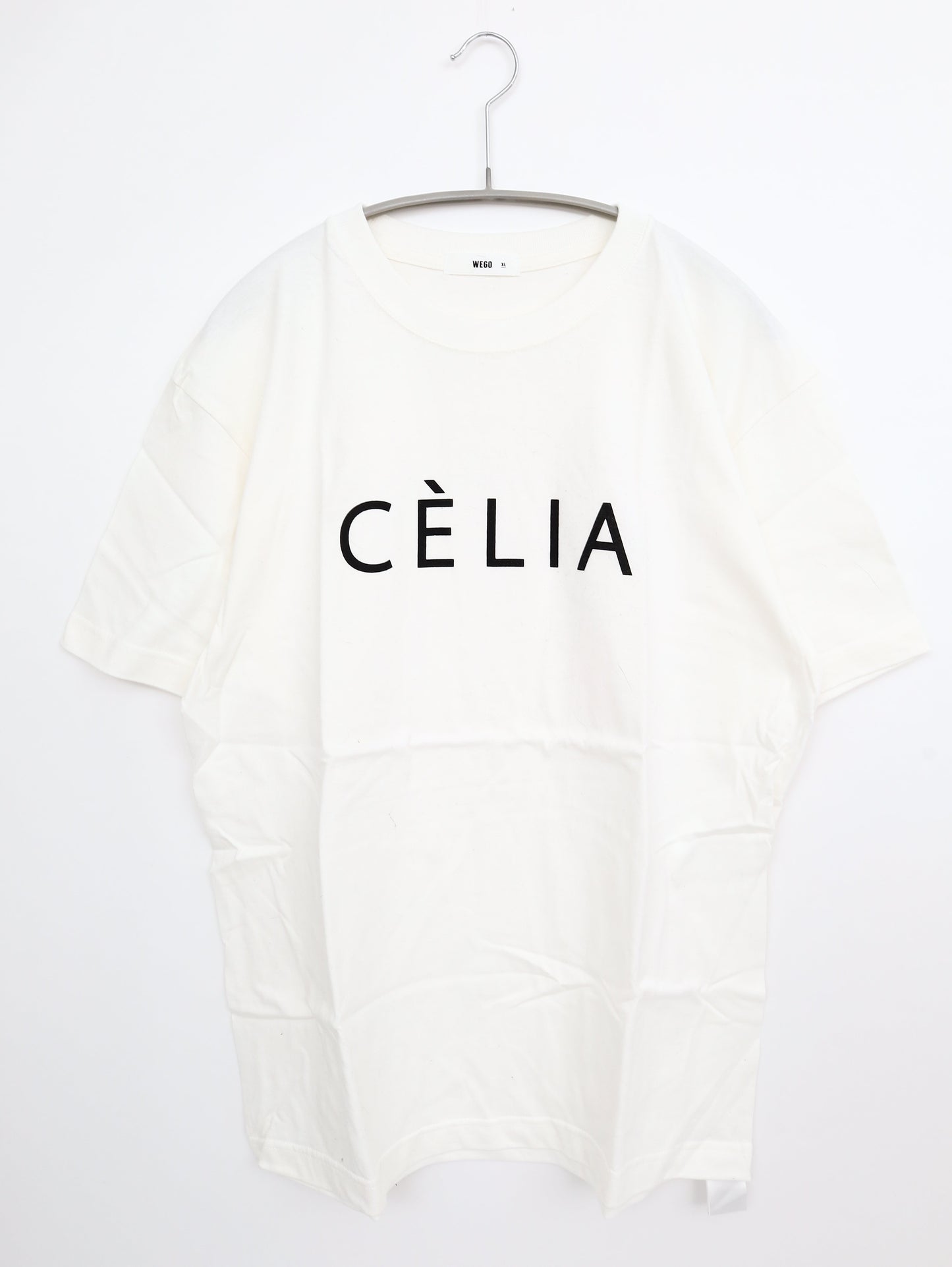 CÈLIA/Tシャツ/カットソー/トップス/ホワイト/XL