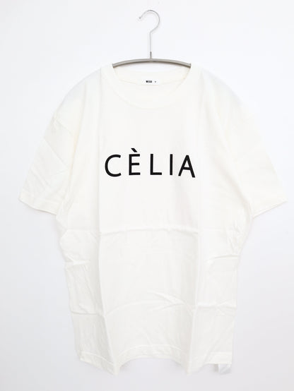 CÈLIA/Tシャツ/カットソー/トップス/ホワイト/XL