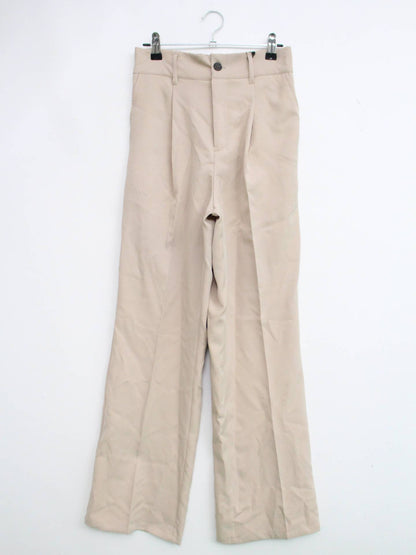 moment+/スラックス/パンツ/ベージュ/L