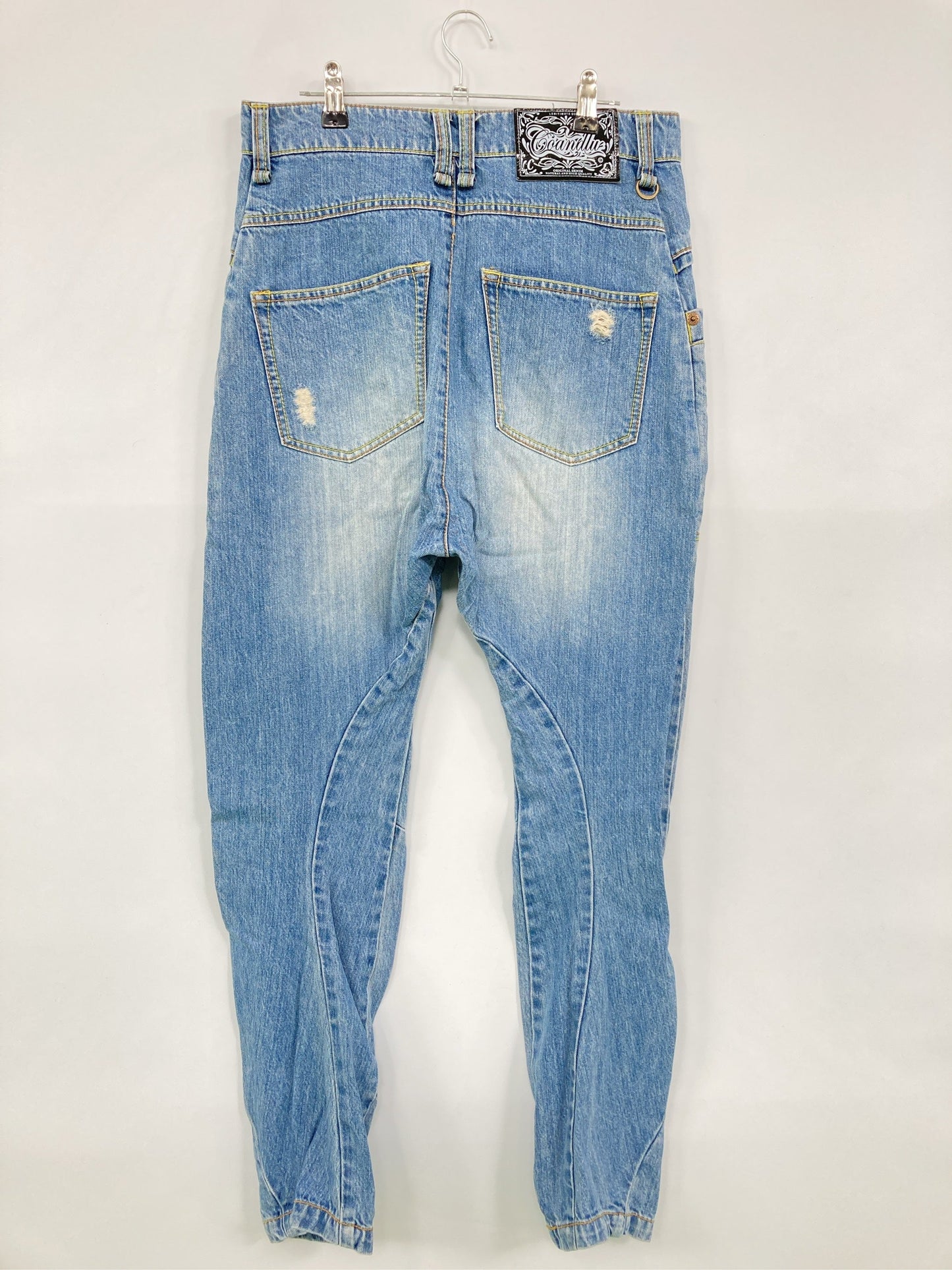 COCOLULU/ココルル/デニムパンツ/パンツ/ブルー