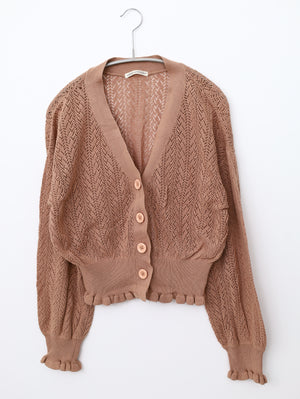 continuer de NICE CLAUP/コンティニューデナイスクラップ/カーディガン/ボレロ/トップス/ピンク