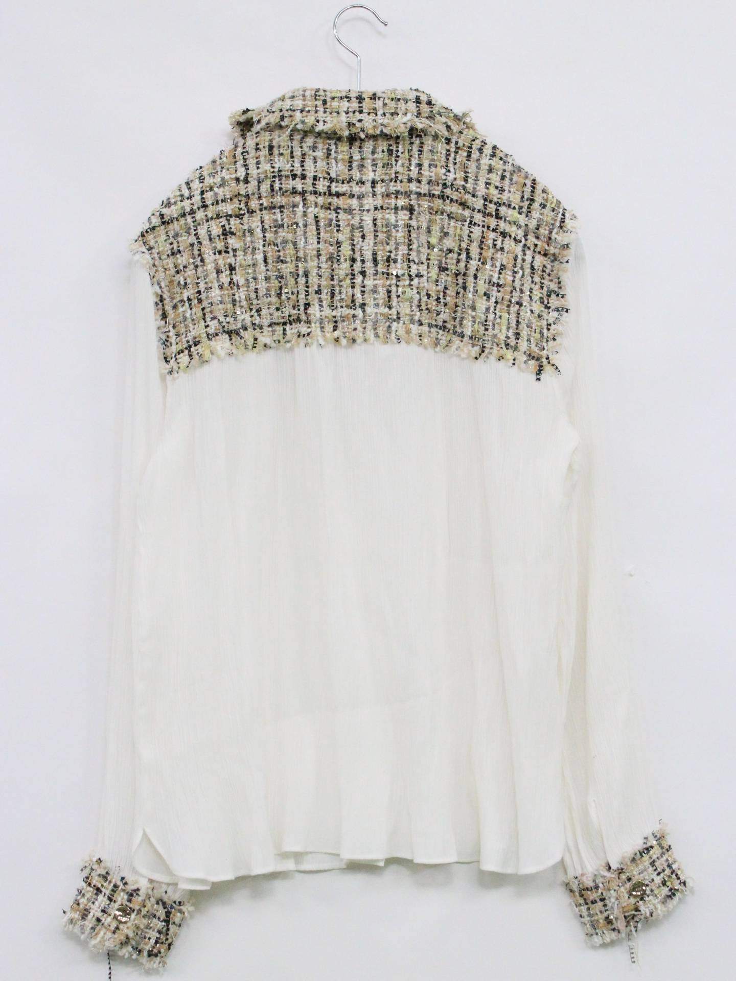 ZARA/ザラ/シャツ/ブラウス/トップス/ホワイト/EUR S/USA S/MEX 26