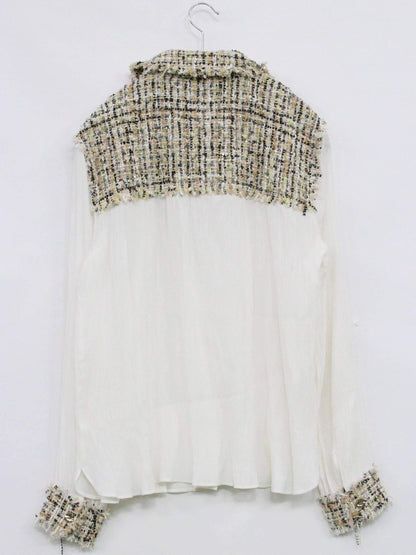 ZARA/ザラ/シャツ/ブラウス/トップス/ホワイト/EUR S/USA S/MEX 26