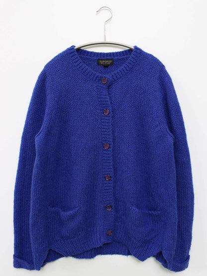 TOPSHOP/カーディガン/ボレロ/トップス/ブルー/EUR36/US4/UK8