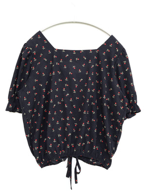 Y.L/シャツ/ブラウス/トップス/ブラック/表記無し