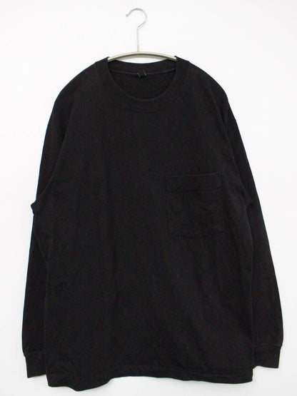 UNIQLO/ユニクロ/Tシャツ/カットソー/トップス/ブラック/L