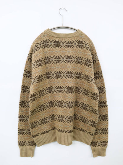 pierre cardin/ニット/セーター/トップス/ベージュ/L