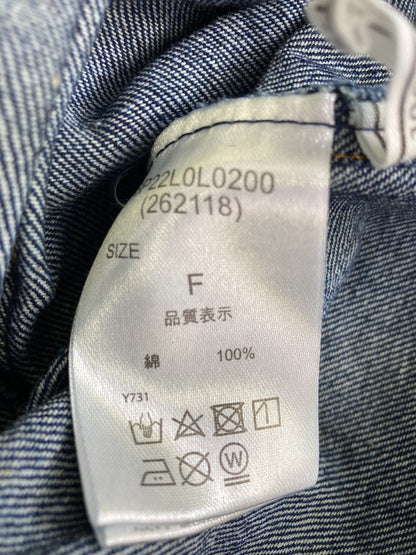 ELANCARE DUE/デニムスカート/スカート/ネイビー/F