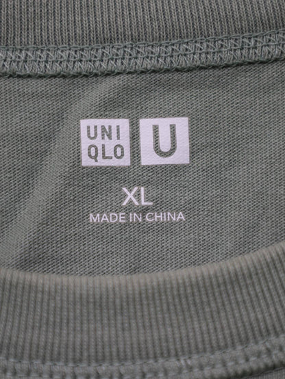 UNIQLO/ユニクロ/Tシャツ/カットソー/トップス/ライトグリーン/XL