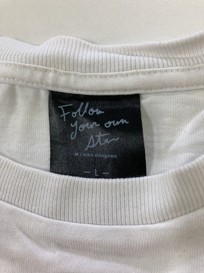 Follow your own star/Tシャツ/カットソー/トップス/ホワイト/L